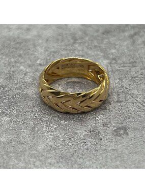 Loewe Braided Ring Gold